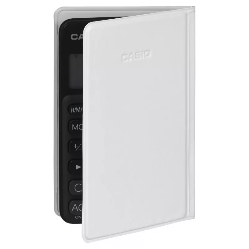 Baaskalkulaator CASIO SL-310UC-BK — 10-kohaline, aku/päikeseenergia, maksu- ja kasumifunktsioonid, taskuformaadis (70×118×8,4 mm), must