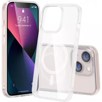 StyleShell SHOCKFlex, läbipaistev telefonikott, iPhone 16 Plus, MagSafe'iga ühilduv