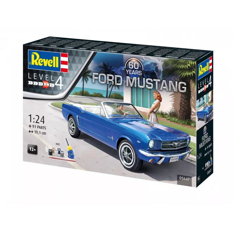 60. aastapäeva Ford Mustang 1/24 kingikomplekt