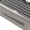 Radiaator Aqua-Computer airplex radical 4/480 — Alumiinium/Vask/Roostevaba teras, 520×140×73 mm