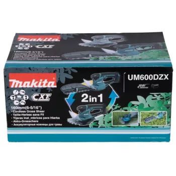 Makita UM600DZX juhtmeta murukäärid must, sinine 12 V