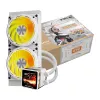 CPU-vesijahutus Darkflash DE240 (valge) — 240 mm radiaator, suletud AIO