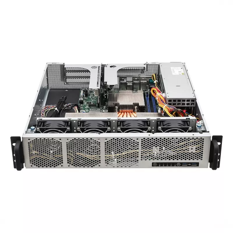 ASRock 2U1G-B650/EVAC serveri barebone Socket AM5 Rack (2U)