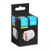 Toiteadapter IBOX iaukeu vahetatavate UK (tüüp G) ja EL-i (tüüp E) pistikutega, 100–240V 50/60Hz, 7,5 A, valge