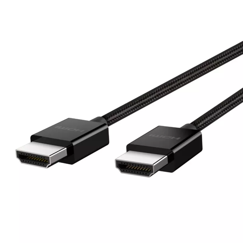 Belkin Ultra High Speed - HDMI-kaabel - HDMI (M) kuni HDMI (M) - 2,0 m - Must (AV10176BT2M-BLK)