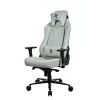Mängutool Arozzi Vernazza SoftFabric Pearl roheline — ergonoomiline mänguiste, pehme kangas