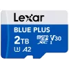 MicroSDXC-mälukaart Lexar BLUE PLUS 2 TB UHS‑I, 170 MB/s, U3 V30, veekindel