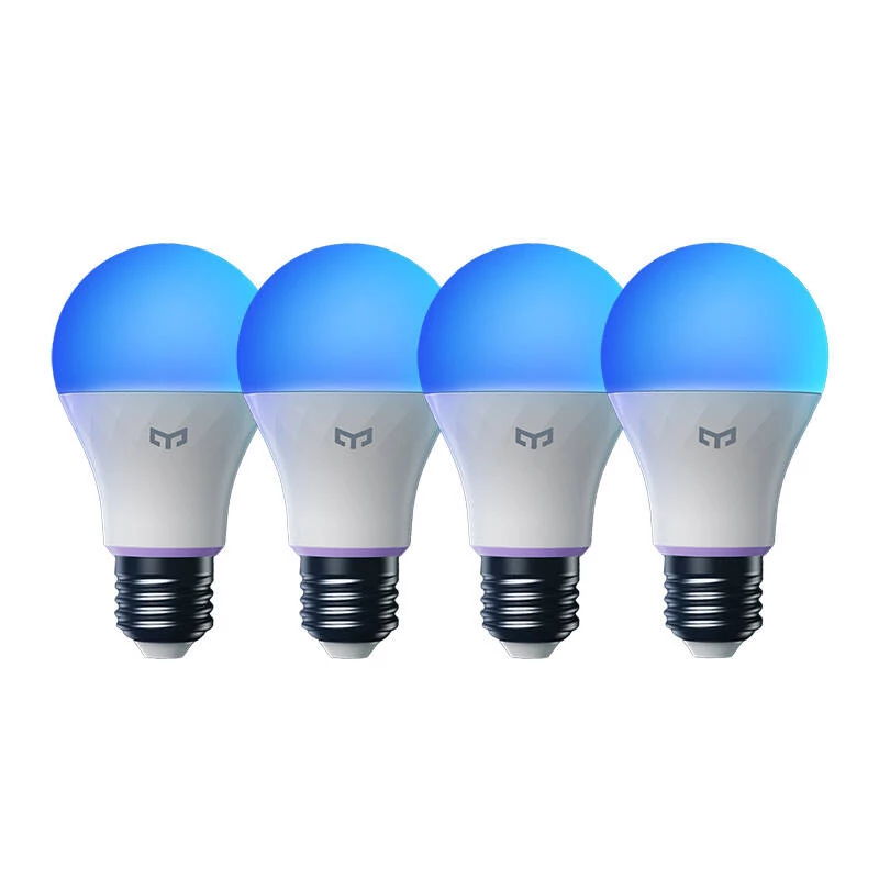 YEELIGHT W4 nutipirn Wi-Fi/Bluetooth E27 värviline (YLQPD-0011) 4 tk
