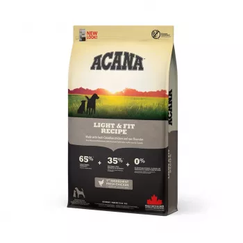 ACANA Dog Light & Fit Recipe - kuiv koeratoit - 11,4kg