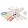 Label Zebra Z-Band Direct Mustvalge