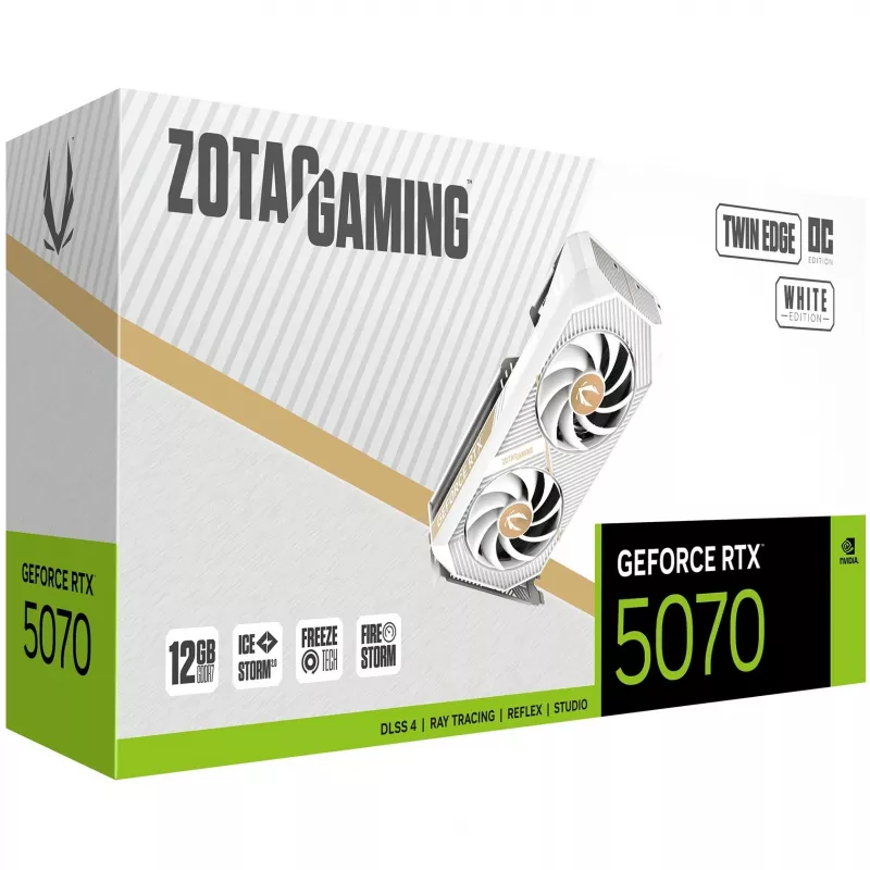 Zotac GAMING GeForce RTX 5070 Twin Edge OC 12GB GDDR7 graafikakaart