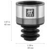 Veini säilituspump ZWILLING Fresh & Save 36802-000-0 — hall, plastik, 40 mm kõrgus, 3 cm läbimõõt