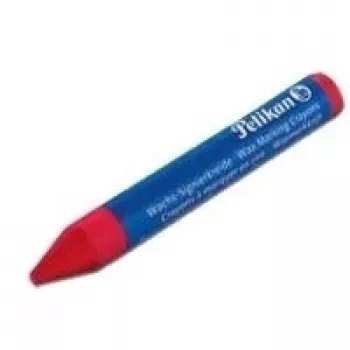 Pelikan Wax Marking Crayon 772, punane, läbimõõt: 12 mm sobib siledatele pindadele nagu klaas, portselan, nahk (701086)