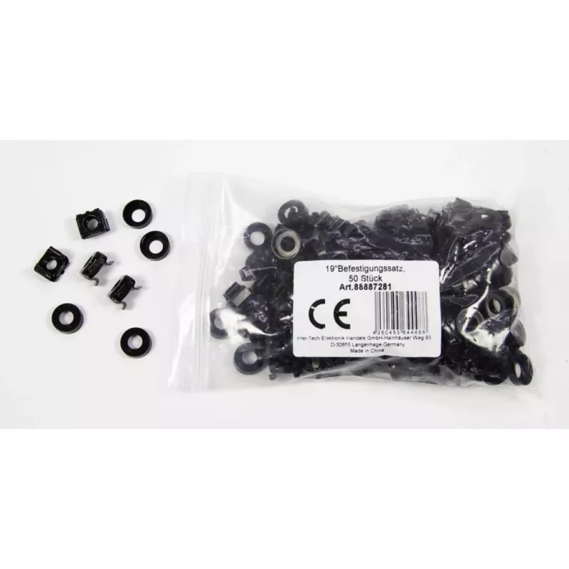 Paigalduskomplekt Inter-Tech 88887281 Must