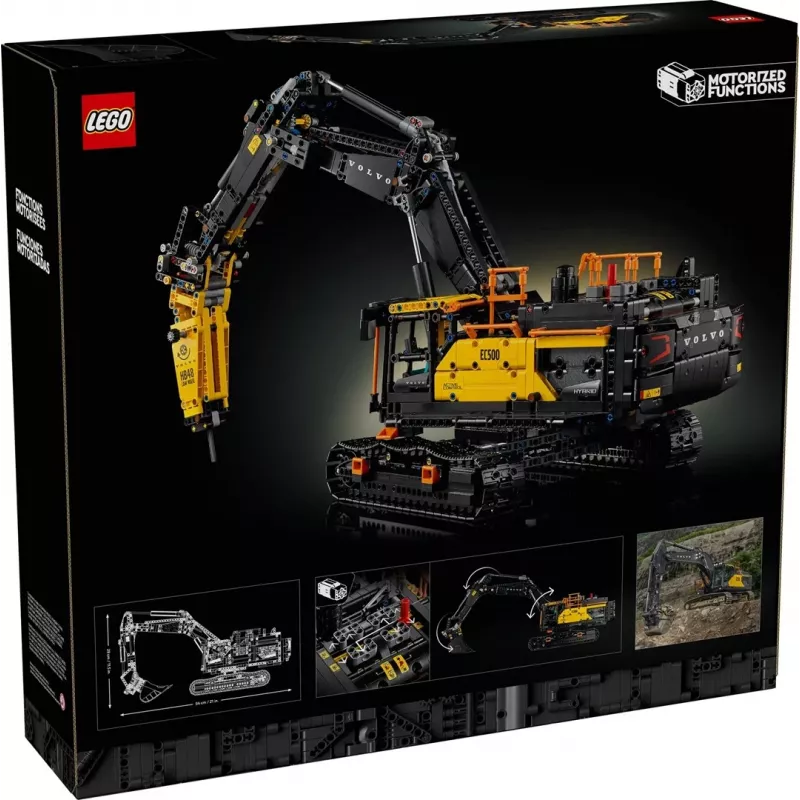 LEGO TECHNIC 42215 Volvo EC500 hübriidekskavaator