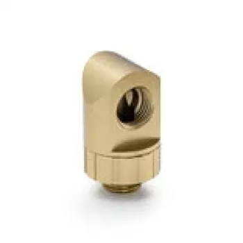 BitsPower 90° Rotary Connector Artemis BPM-AT90R Gold — nurkliitmik vesijahutuse jaoks