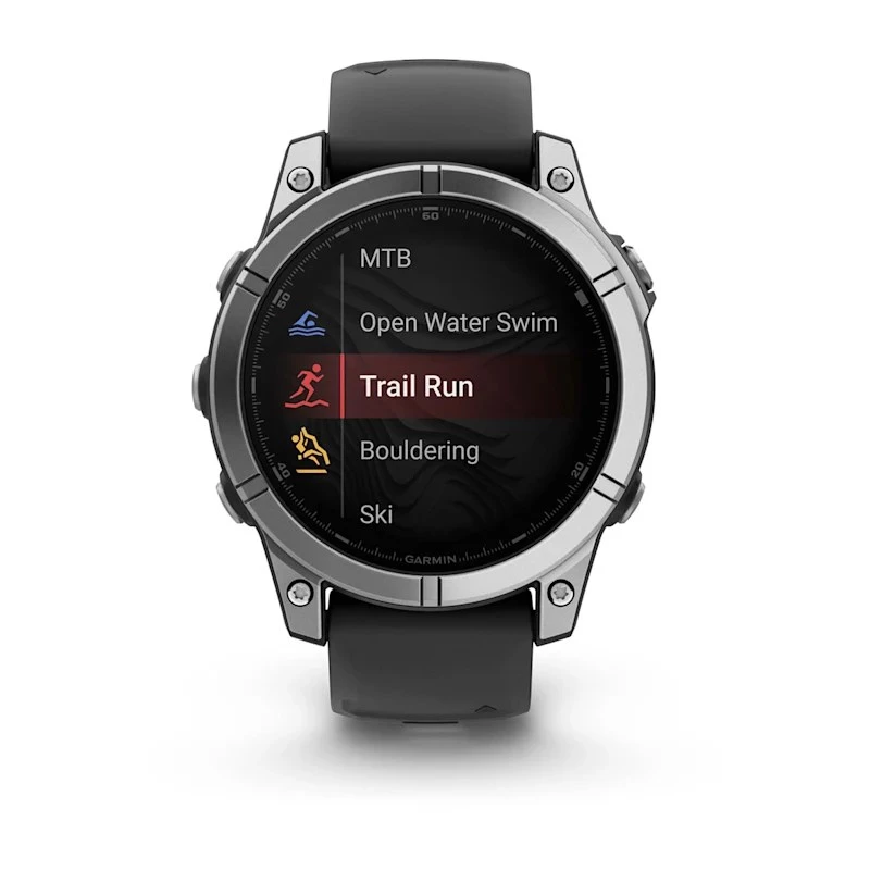 Garmin Fenix E 3.3 cm (1,3) AMOLED 47 mm digitaalne 416 × 416 pikslit puutetundlik roostevaba teras Wi-Fi GPS (satelliit)