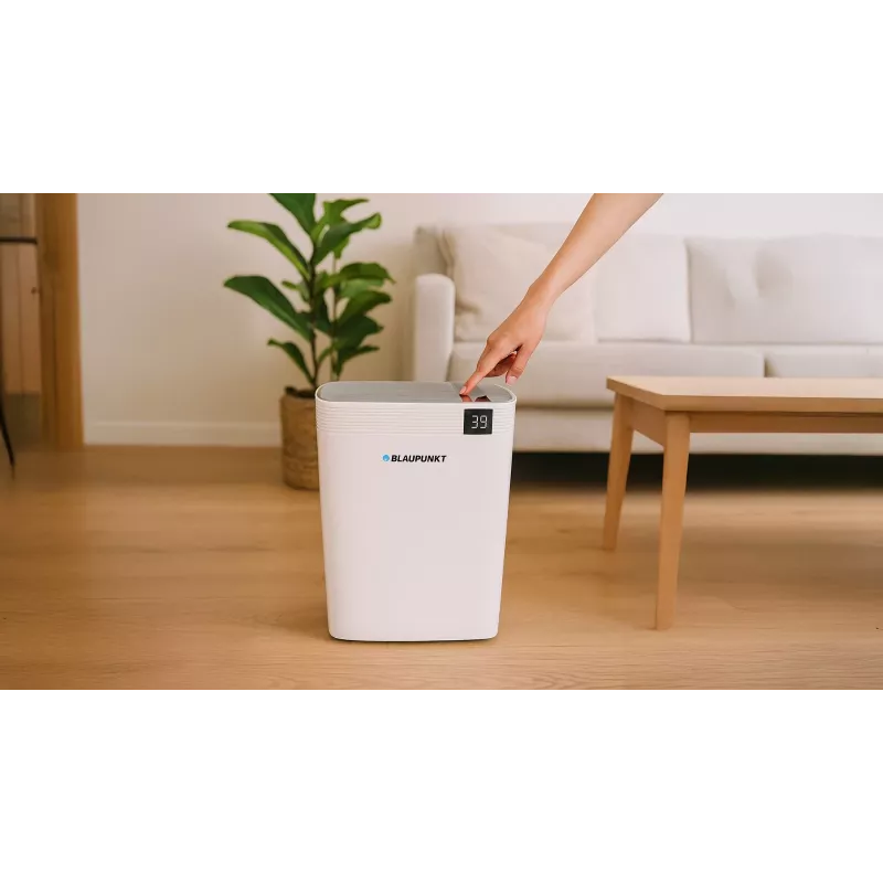 õhukuivati BLAUPUNKT ADH801 — 20 L päevas (max 36 L/24 h), 4,2 L paak, 600 W, R290, LED-ekraan