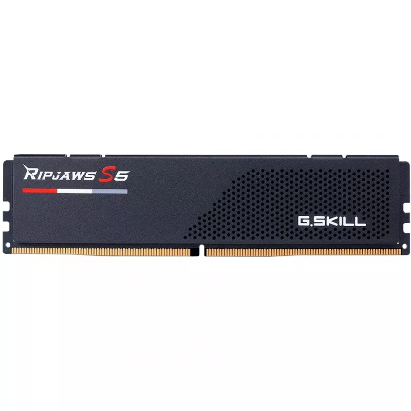 G. Skill Ripjaws S5 64 GB (2 x 32 GB) DDR5 6000 MHz kahe kanaliga komplekt lauaarvuti mälu, must