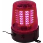 LED-politseituli EUROLITE 108 punast LED-i — hoiatuslamp erakorralistele sõidukitele, 108 punast LED-i