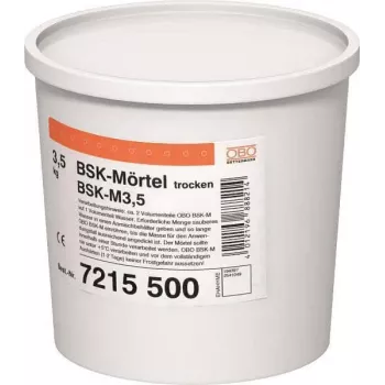 Tulekaitset läbiviigu mört BSK-M 3,5 kg hall (7215500)