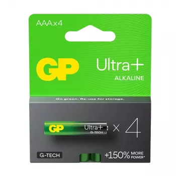 Leelispatareid LR03 /AAA GP ULTRA+ 4 tk.