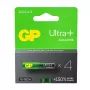 Leelispatareid LR03 /AAA GP ULTRA+ 4 tk.
