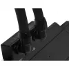 Alphacool HF sissekeeratav liitmik TPV Metal - 90° pööratav 12,7/7,6 mm - must (17455)