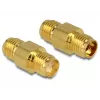 DeLOCK - Antenni adapter - SMA (E) - SMA (E) (88478)