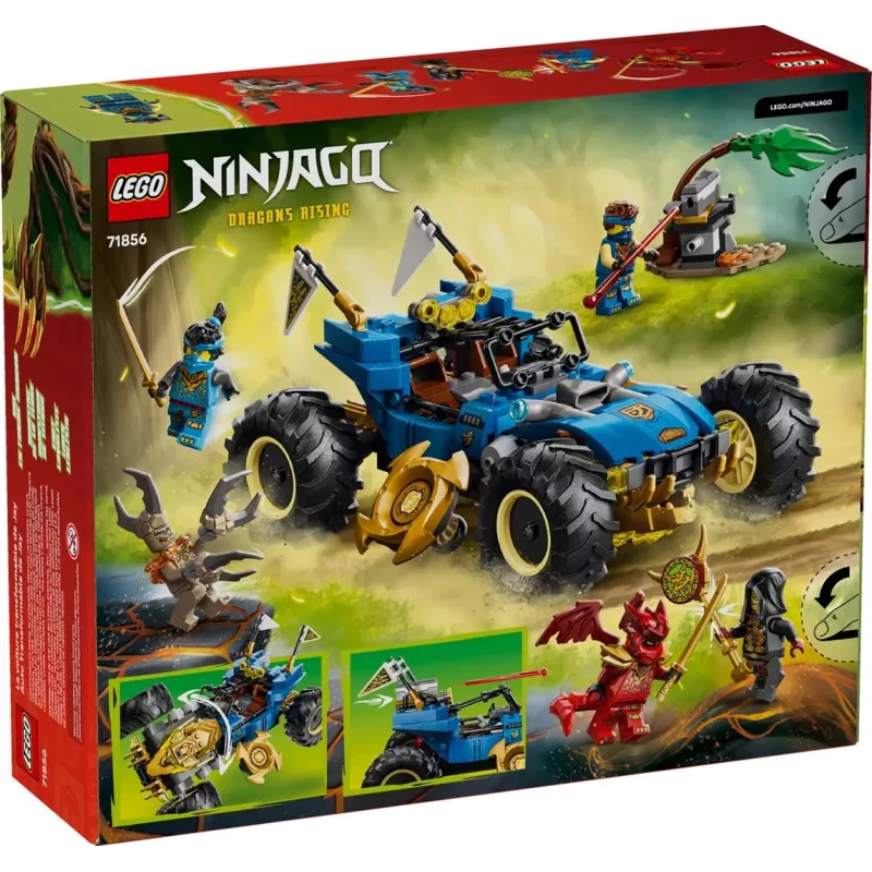 LEGO NINJAGO 71856 Jay muunduv auto
