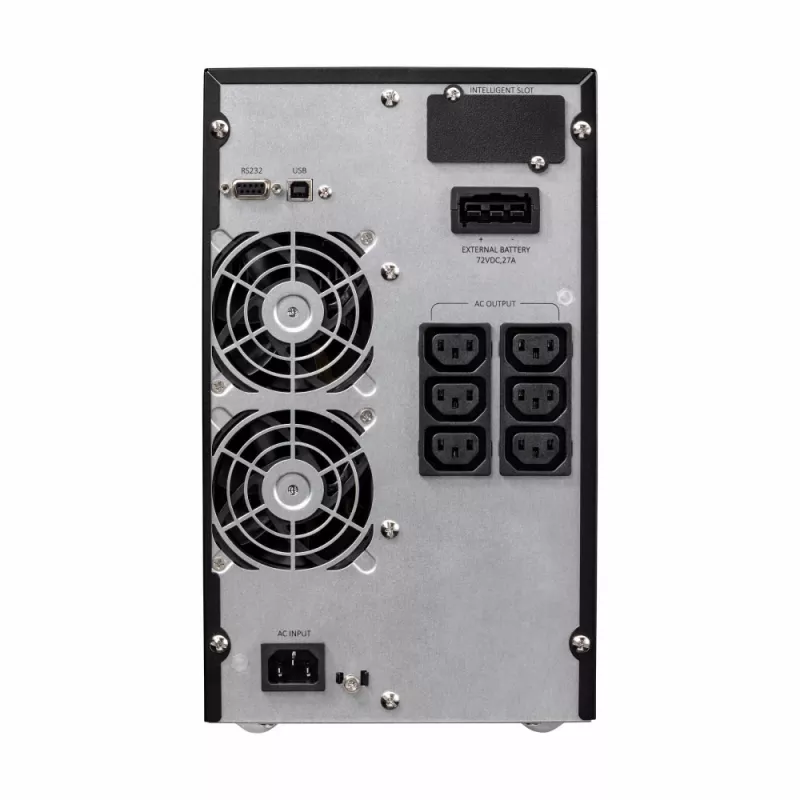 Eaton 9E 2000I katkematu toiteallikas (UPS) topeltmuundusega (Online) 2 kVA 1600 W 6 AC-pistikupesa