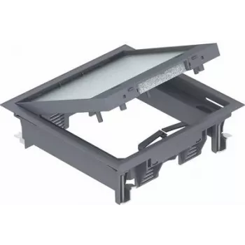 OBO Bettermann seadme sisu GES4-2U10T 7011 raudhall (7405145)