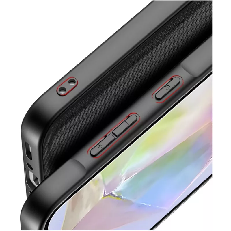 StyleShell NYLO, telefoniümbris must, Samsung Galaxy A36 5G
