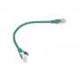 Patch-juhe CAT.6 UTP LANBERG PCU6-20CC-0025-G — 0,25 m, RJ-45 isane-isasele, CCA, 250 MHz, roheline, 10-pakk