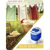 Adler | AD 8051 | Pesumasin | Energiatõhususe klass | Pealtlaadimine | Pesukogus 3 kg | Pöörlemiskiirus määramata | Sügavus 37 cm | Laius 38 cm | Valge/sinine