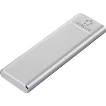 Renkforce RF-HDE-100 M.2 SSD-ümbris USB-C® (USB 3.2 Gen 2) 10 GBit/s M.2 PCIe NVMe 2230, 2242, 2260, 2280 RF-6058280 (RF-6058280)