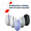 CANYON hiir M-10 juhtmega valge lavendel