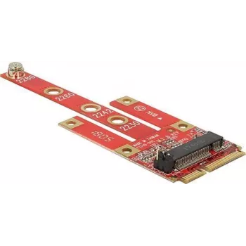 Delock 63384 Mini PCIe-M.2 Key B muundur mikro-SIM-pesaga