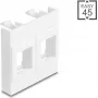 Seinapaneeli moodulraam DELOCK Easy 45, 2x võtmehoidjat, 45×45 mm