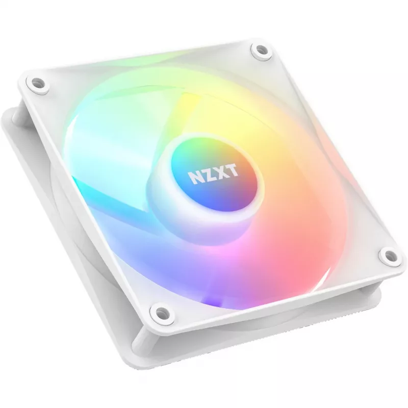 NZXT F120 RGB Core 120mm ARGB korpuse ventilaator - valge