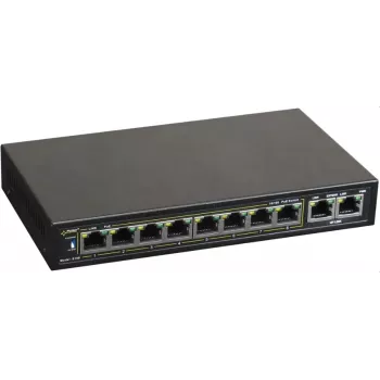 Võrgukommutaator PULSAR S108 Fast Ethernet Power over Ethernet
