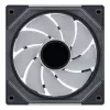 LIAN LI UNI FAN SL-INF 120 ARGB pööratud labadega 3-pakend – must