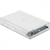 HDD/SSD-korpus DeLOCK 42623 läbipaistev 2.5/3.5 tolli