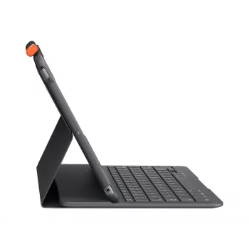 Logitech õhuke Folio hall Bluetooth QWERTZ Šveitsi klaviatuur iPadile