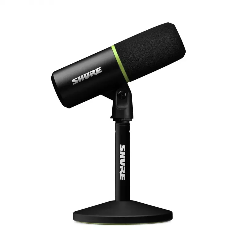 Shure MV6 - USB-C kardioidne dünaamiline mikrofon mängijatele ja striimijatele