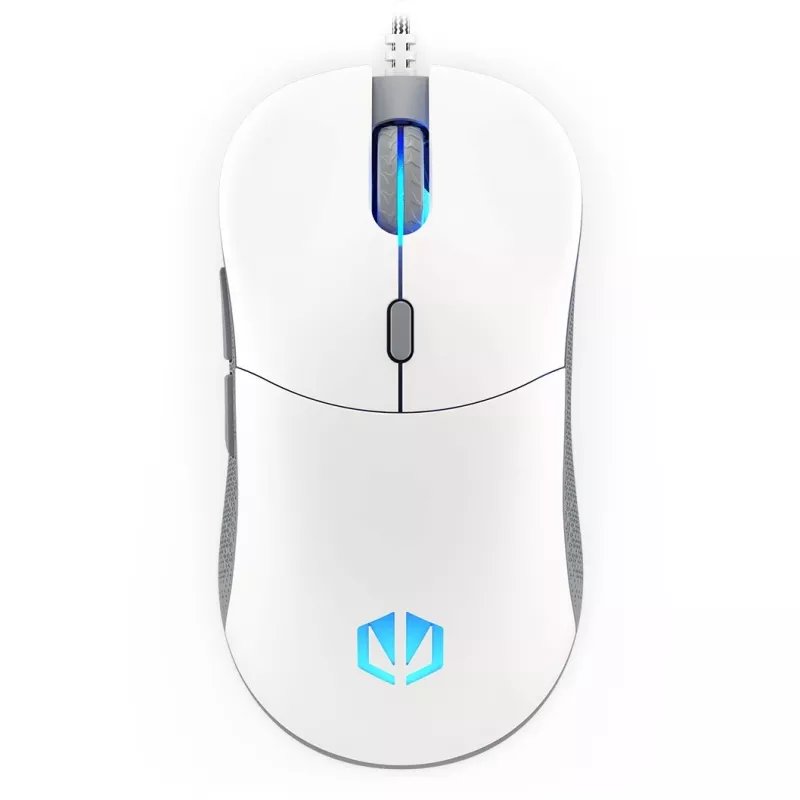 ENDORFY GEM Plus Onyx Valge hiir Gaming paremakäeline USB Type-C optiline 19000 DPI