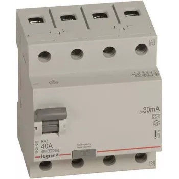 Rikkevoolukaitselüliti Legrand 402075 — 40 A, 4-pooluseline, 30 mA
