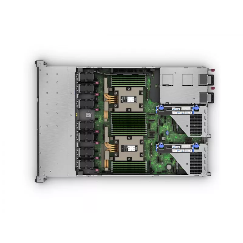 HPE ProLiant DL365 Gen11 - 1U - kahe protsessoriga - 1 x EPYC 9115 / 2,6 GHz - RAM 64 GB - SATA/SAS/NVMe - kuumvahetatav 6,4 cm (2,5 tolli)