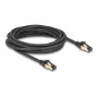 DeLOCK RJ45 Cat.6A võrgukaabel isane-isane S/FTP 5 m must