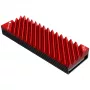 Jahutusradiaator Jonsbo M.2-3 RED Must Punane 24,4mm 73mm 9,6mm